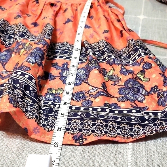 NWT American Rag Cie Dress, Color Orange Navy , Size M - Picture 17 of 17